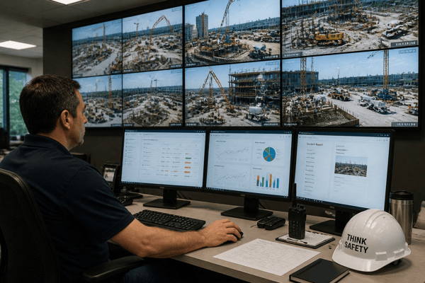 The Safety Command Center: Managing 50 Job Sites from One Dashboard with Construction Safety Management Software
