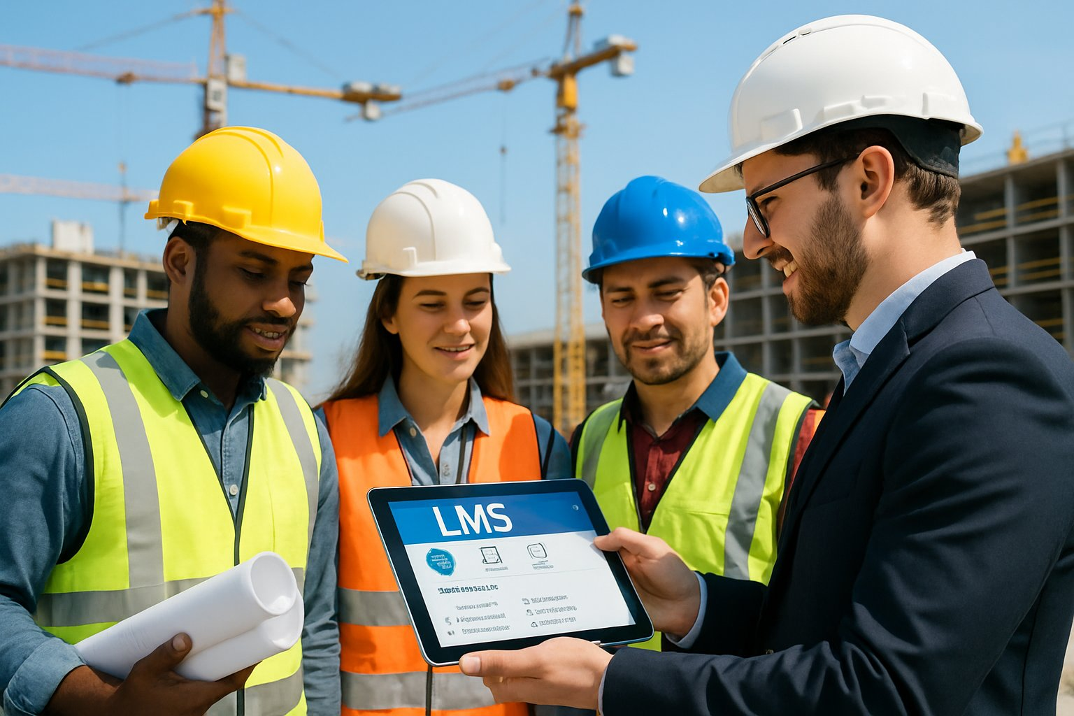 LMS for Construction: Elevate Safety Training on Every Job Site